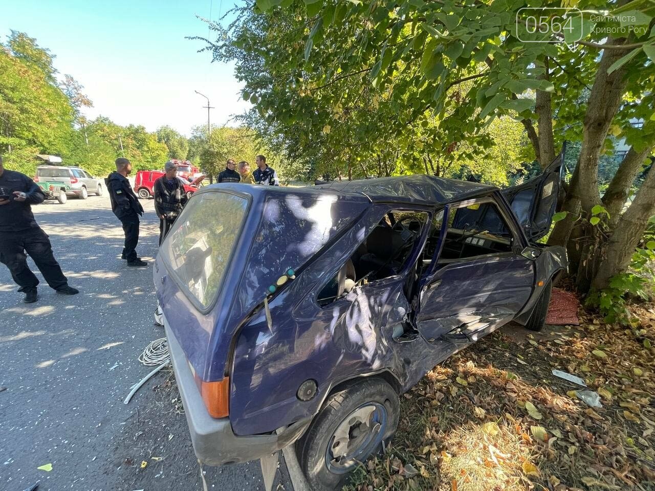 Два человека пострадали в аварии возле объездной дороги в Кривом Роге, - ФОТО, фото-1