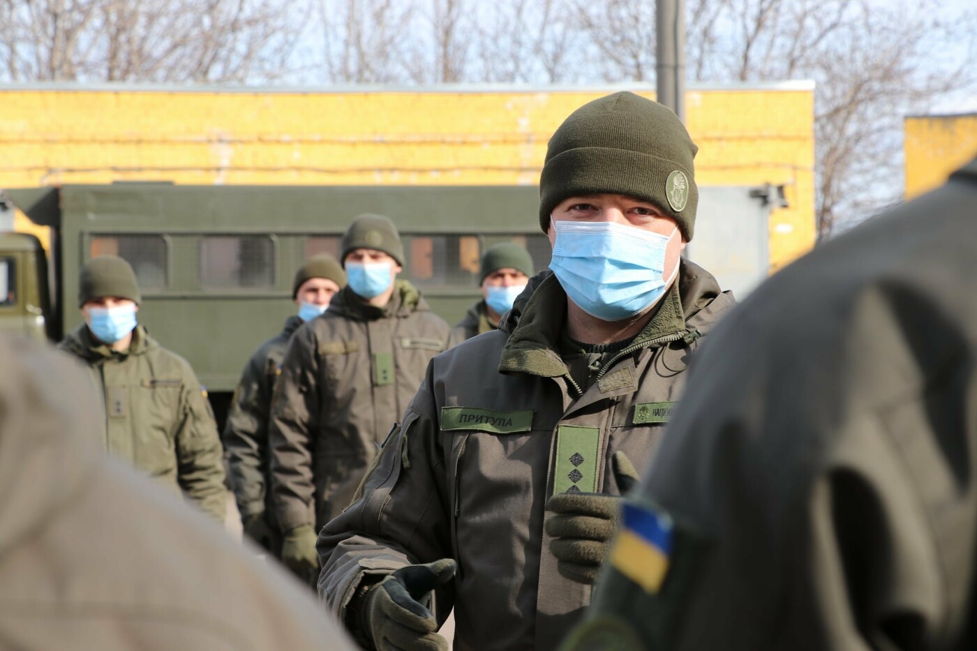 Несколько десятков курсантов Национальной академии Нацгвардии начали стажировку в криворожской бригаде, - ФОТО, фото-1