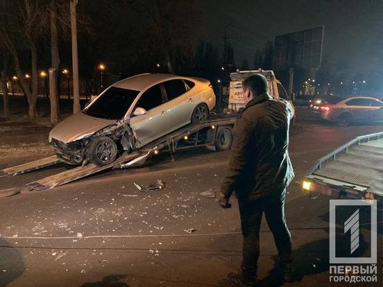 Авария в Кривом Роге: Hyundai выехал на "встречку" и врезался в патрульных, - ФОТО, фото-5