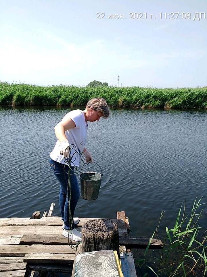 В Кривом Роге отобрали пробы воды в реке Саксагань для лабораторных исследований, - ФОТО , фото-5