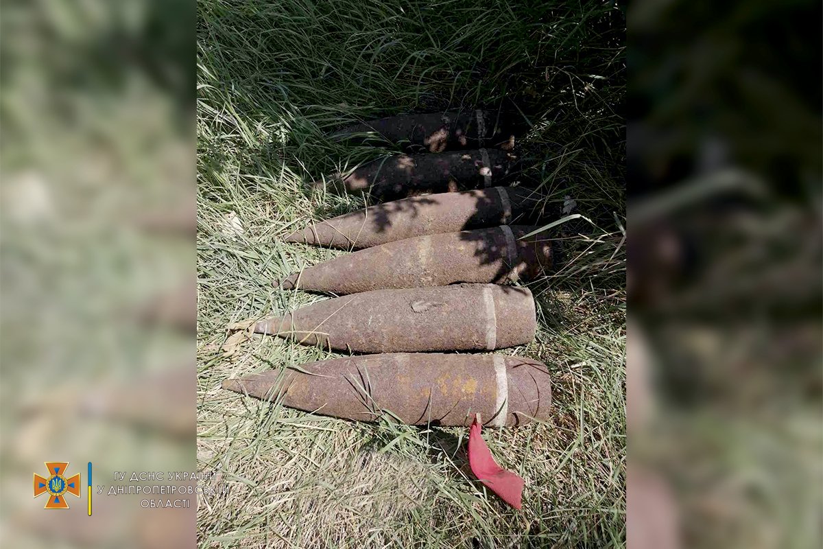 Возле Кривого Рога обнаружили устаревшие боеприпасы, - ФОТО, фото-1