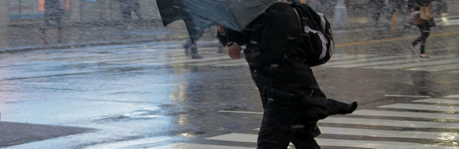Синоптики предупреждают об усиленном ветре до 24 м/с, возможны дождь и мокрый снег 