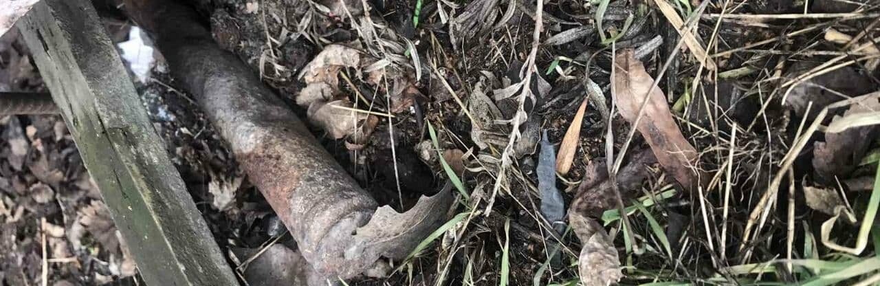 Криворожанин обнаружил в гаражном кооперативе взрывоопасный предмет 