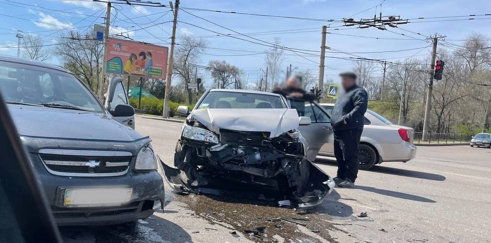 В Кривом Роге не поделили дорогу 