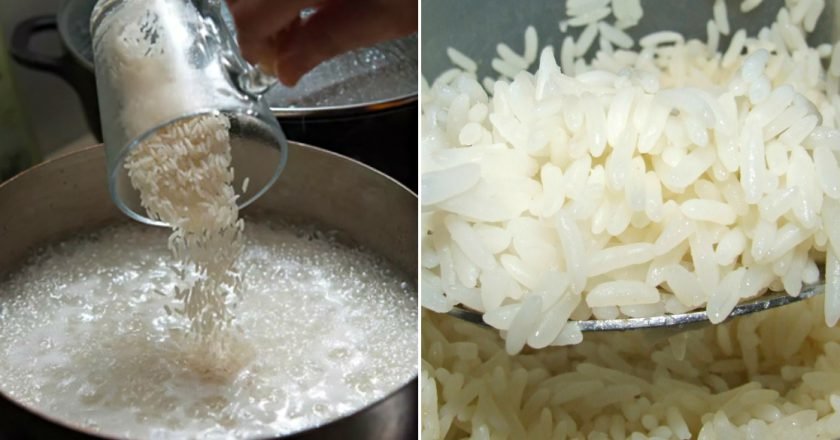 Рис для крабового салата