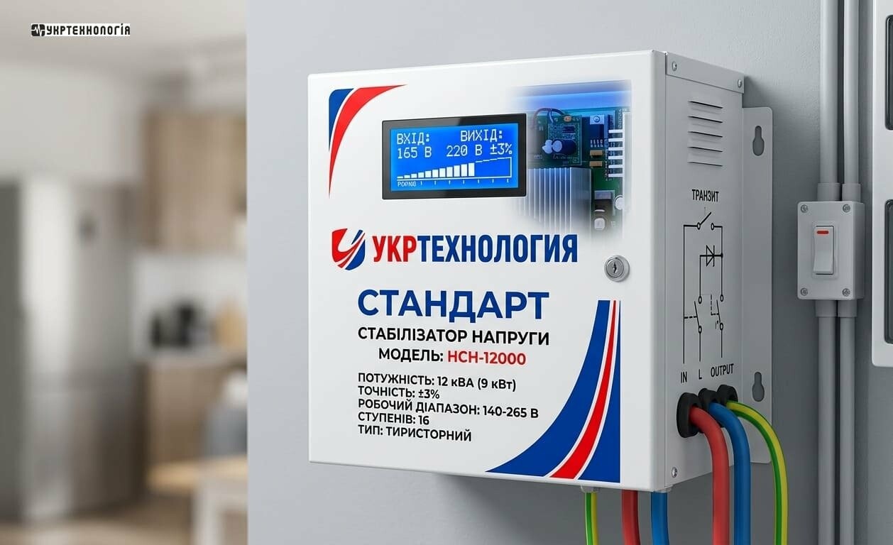 Укртехнология Стандарт: преимущества устройства стабилизации Укртехнология Стандарт: преимущества устройства стабилизации