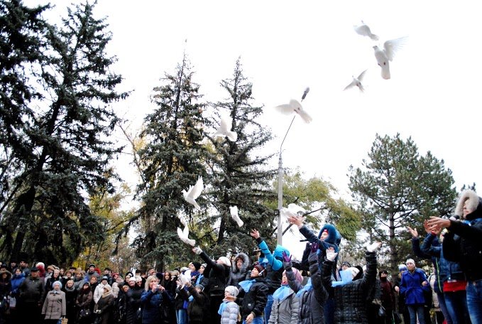 2014.10.24_ЦГОК_ПСП_Открытие мемориала_70 лет освобождения Украины (366)