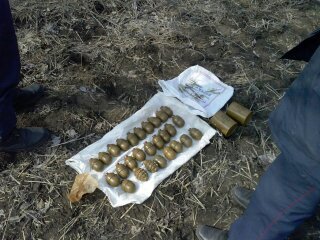 СБУ разыскивает криворожанина, закопавшего в Новополье десятки гранат РГД-5 и Ф-1  (ФОТО) (фото) - фото 1